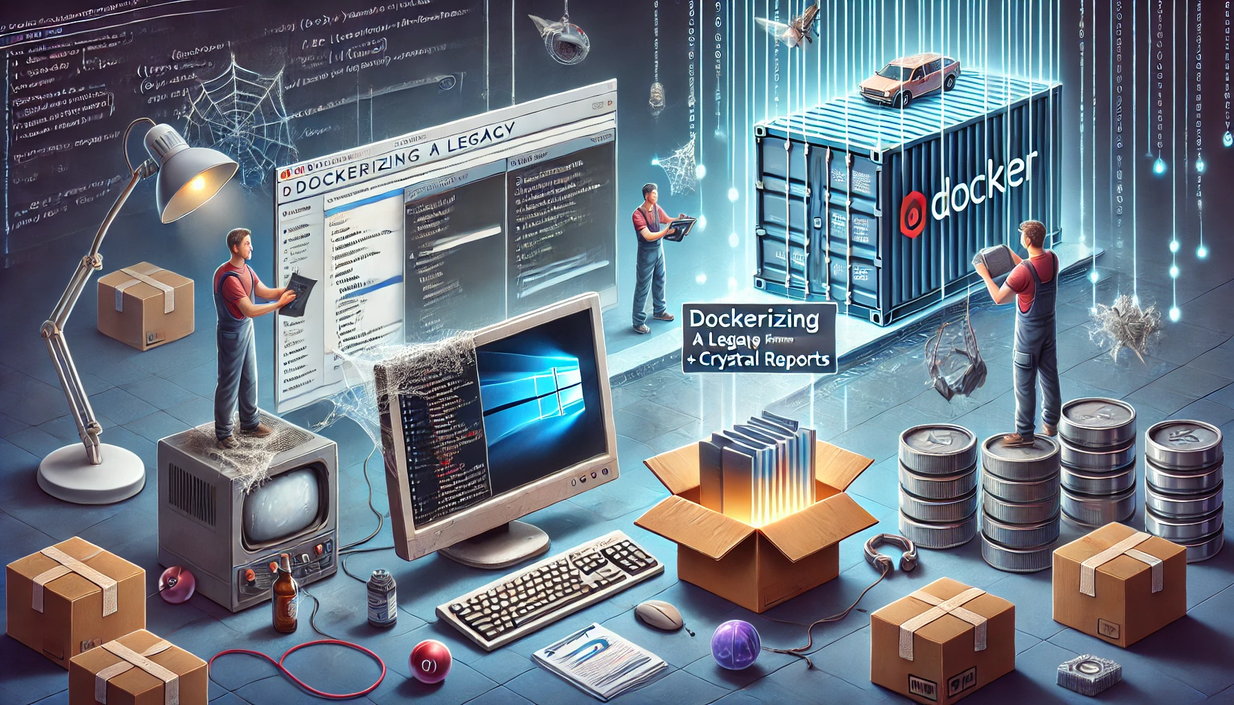 Dockerizing a Legacy Application: ASP.NET WebForms + Crystal Reports
